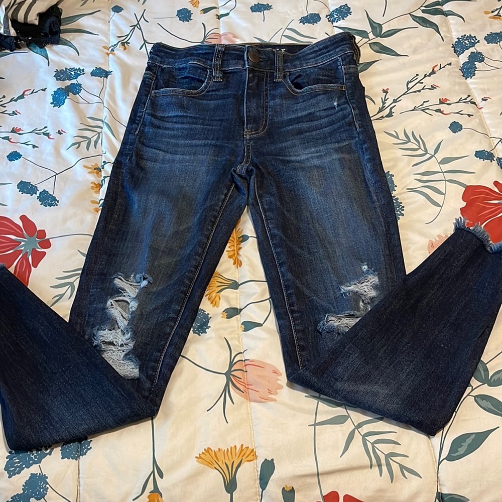 American Eagle Hi-Rise Jegging Crop